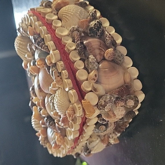 Vintage Seashell Box, SOUVENIR style.Handmade Exc.cond.! - Picture 4 of 5